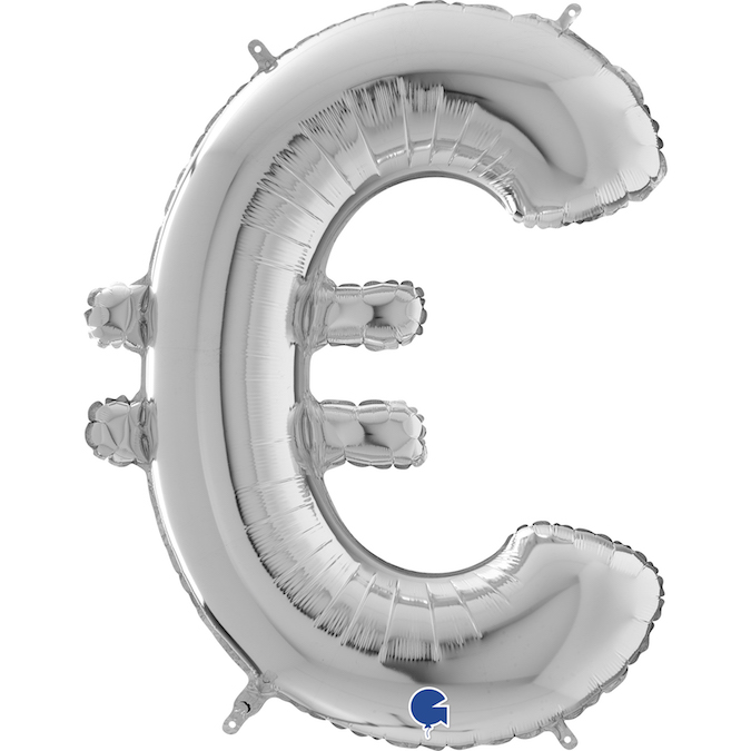 26" Symbol "€" Silver