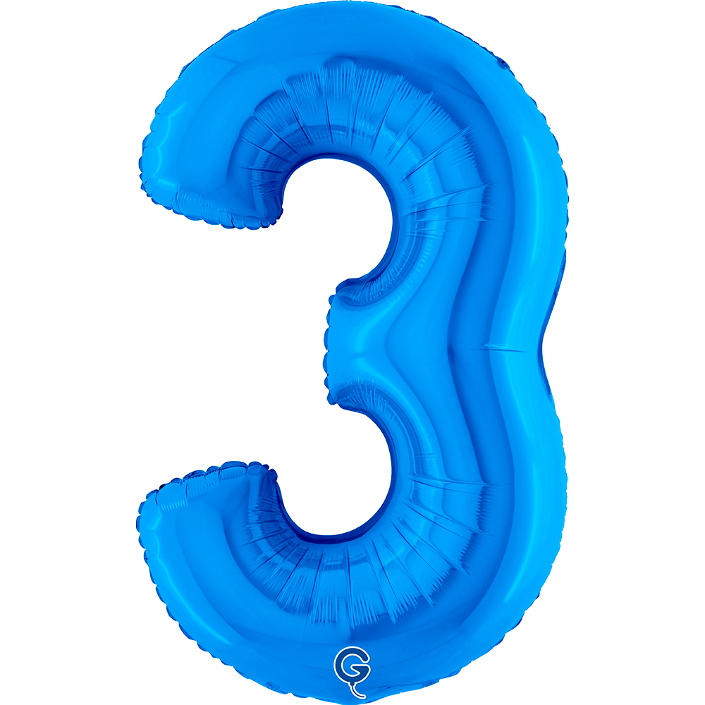 40" Folienzahl "3" Blue