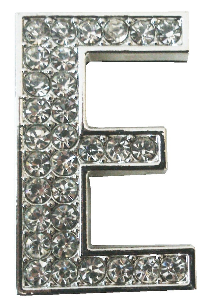 Strass-Buchstabe E (3,5cm)