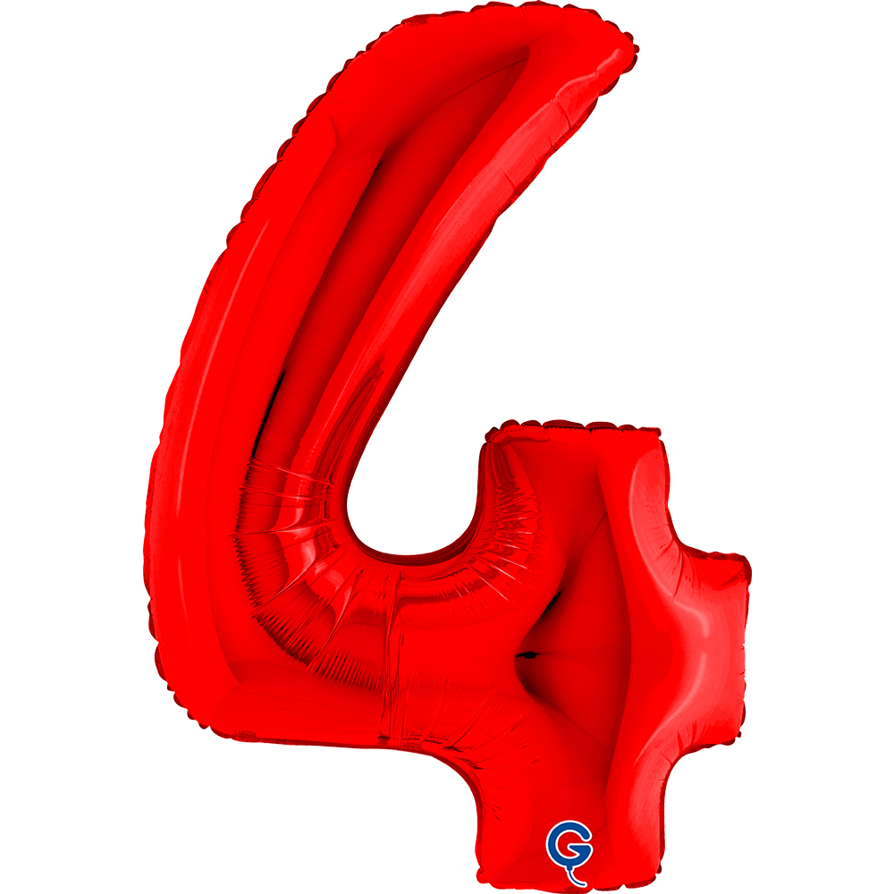 40" Folienzahl "4" Red