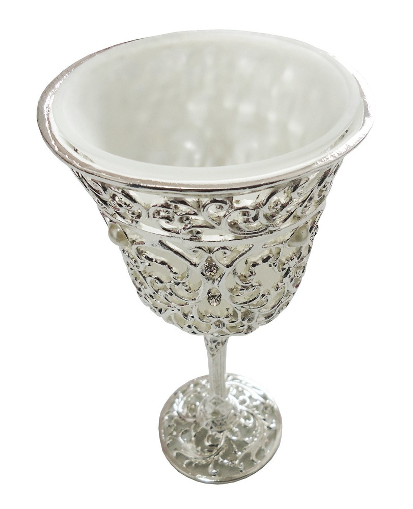 ornate Goblet - Candle Holder Large 17x9.5cm