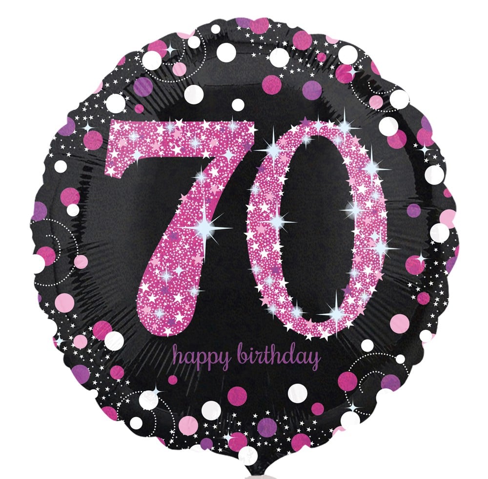 18" Pink Celebration "70"