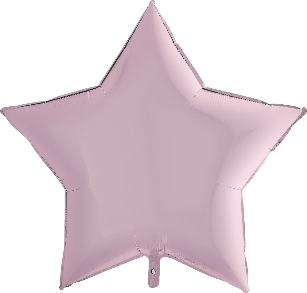 36" Stern Pastel Pink (unverpackt)