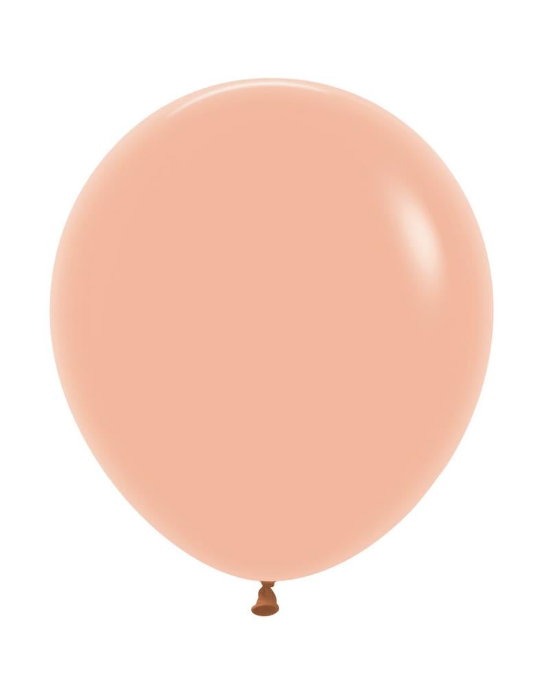 18" Peach Blush (25 Stück)