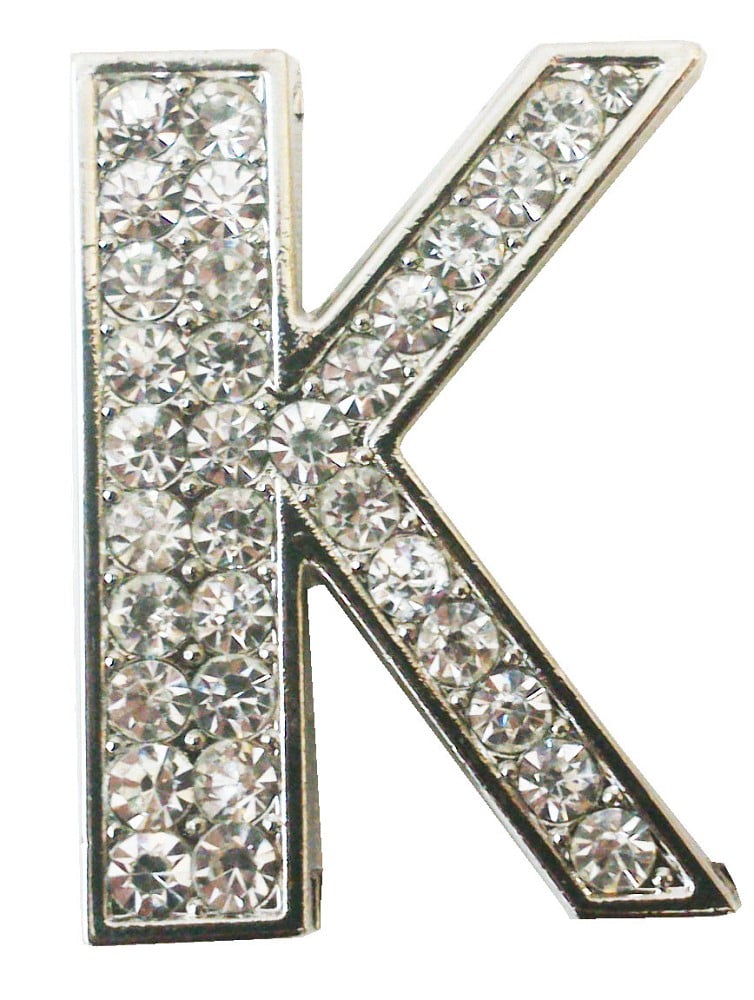 Strass-Buchstabe K (3,5cm)