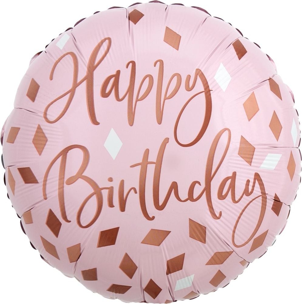 18" Blush Birthday