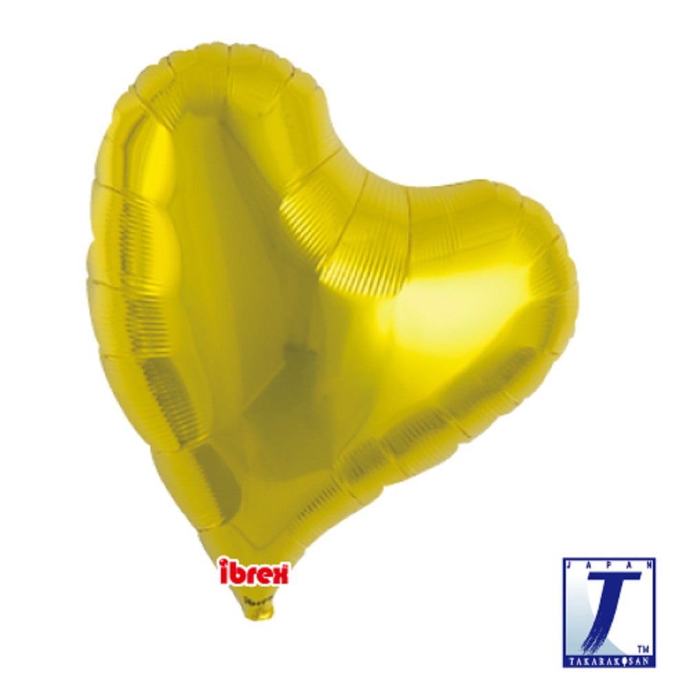14" Sweet Heart Metallic Gold (ibrex)