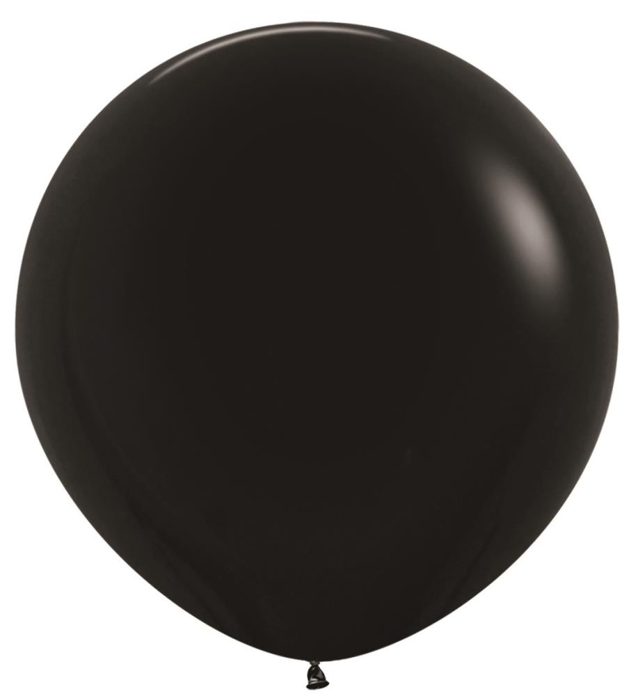 32" Riesenballon Schwarz (225cm Umfang)