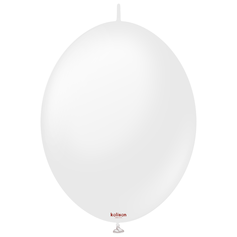 12" K-link Opaque Satin Snow White (50 pcs.)
