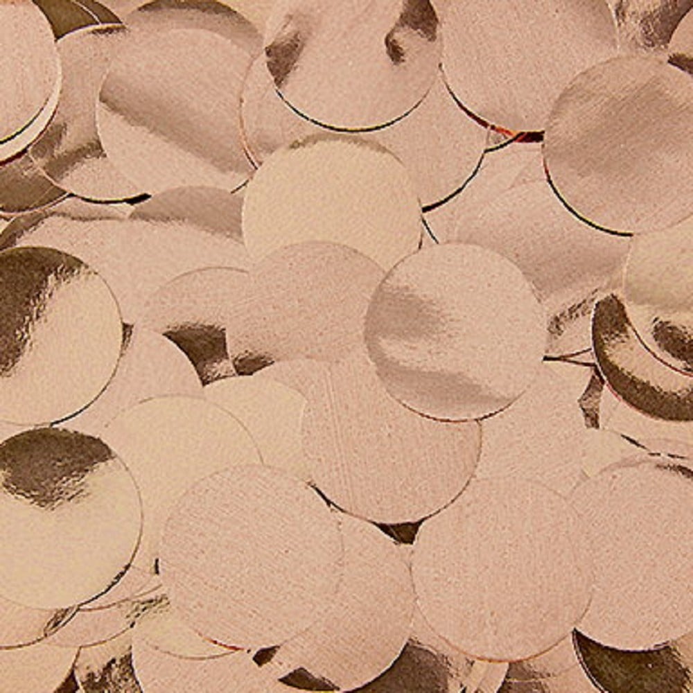 Folienkonfetti Rund 2cm Rosé Gold (15g)