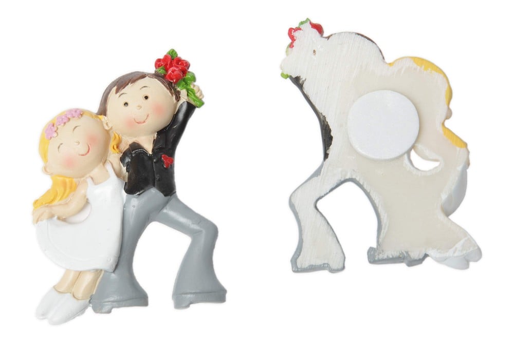 Polyresinfigur Hochzeitspaar tanzend klebend