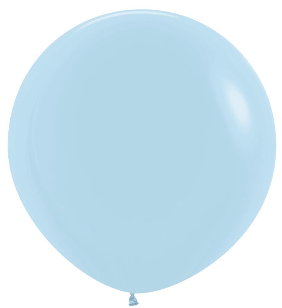 36" Pastel Matte Blue (2 Stück)