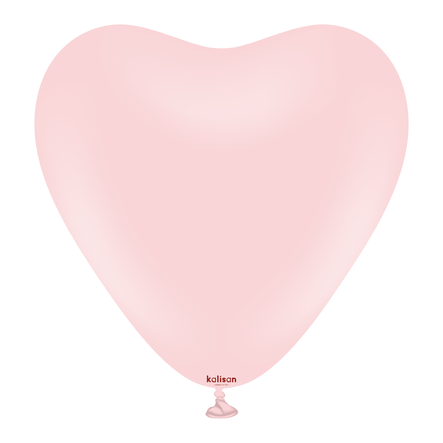 15" Herz Macaron Pink (25 Stück)