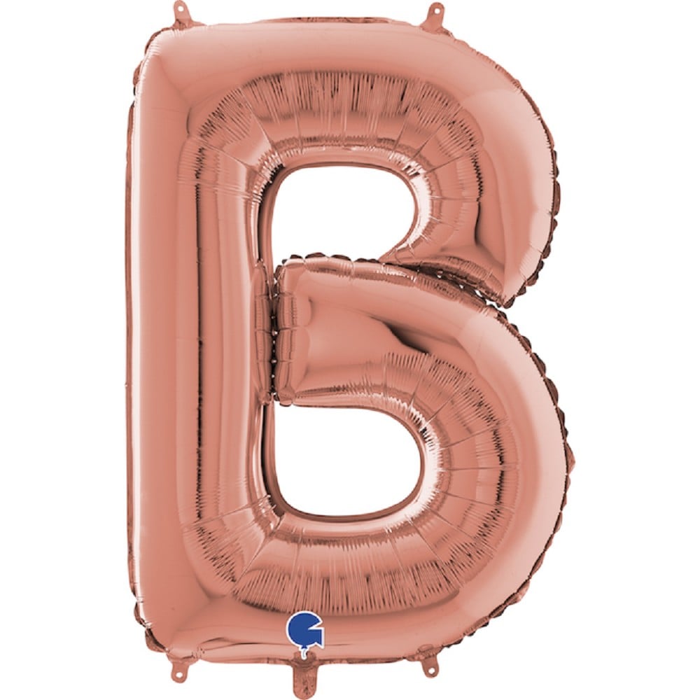 26" Folienbuchstabe "B" Rosé Gold