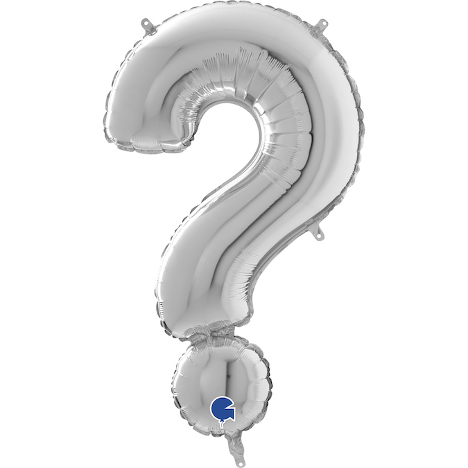 26" Symbol "?" Silver