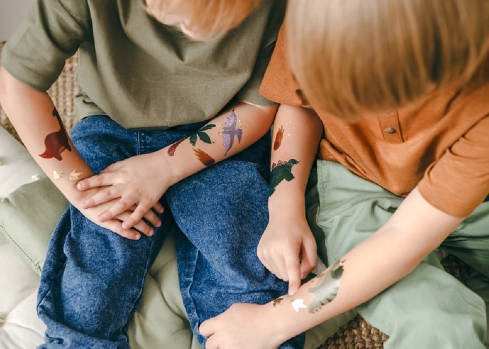 Abwaschbare Tattoos - Dino Fun Coll. - 13 Stk.