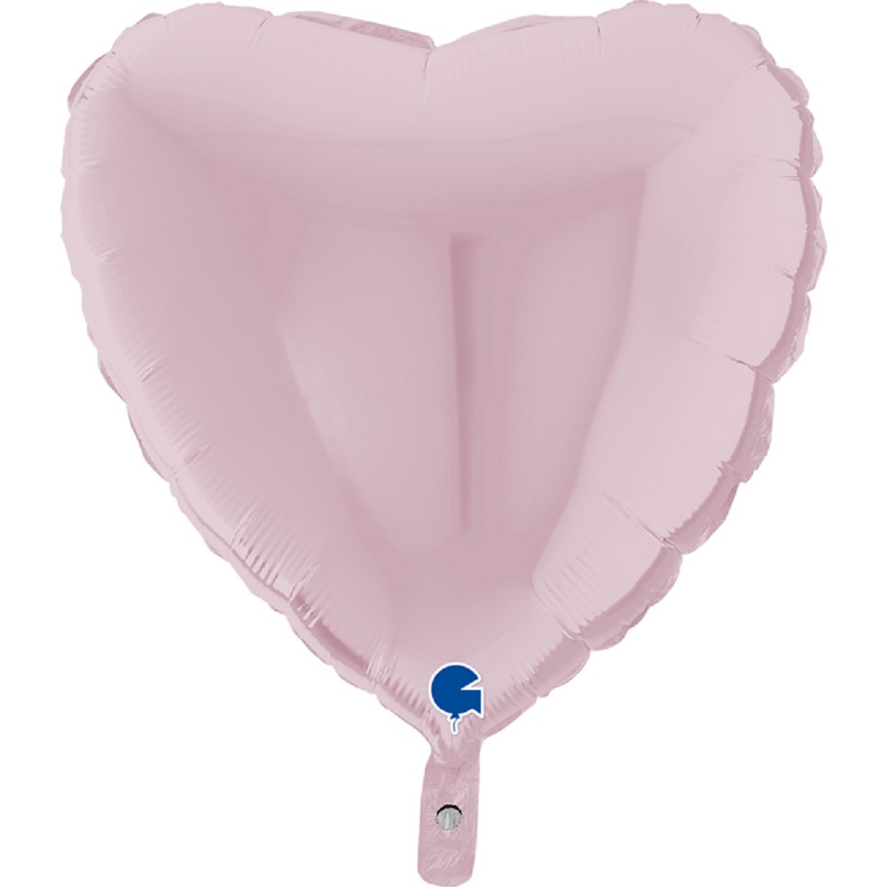 22" Herz Pastel Pink (unverpackt)