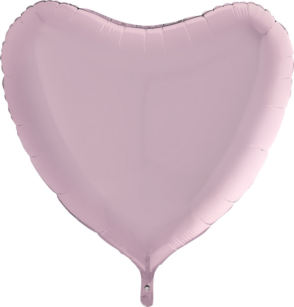 36" Herz Pastel Pink (unverpackt)