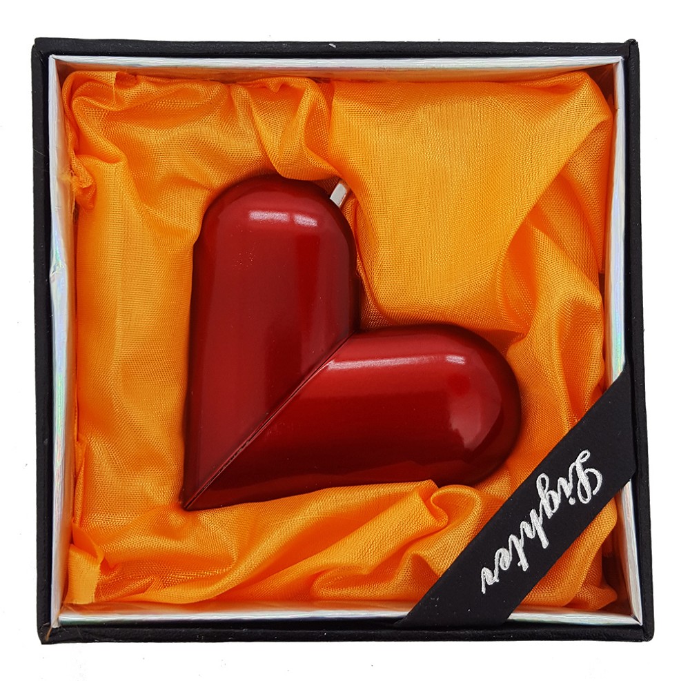 Heart (Change) Lighter, Red