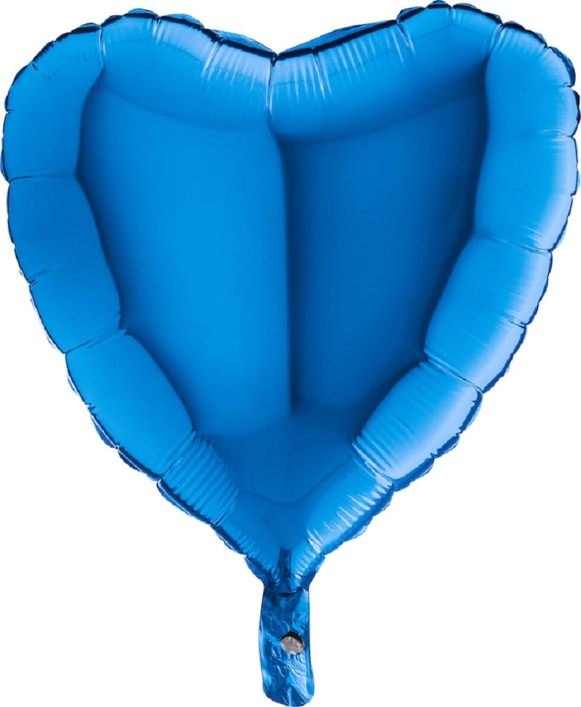 18" Herz Blue (unverpackt)
