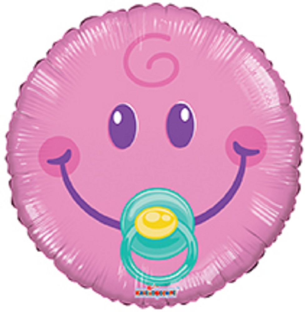 9" Smiley Girl  (ohne Ventil, zum Selbstverschweißen)