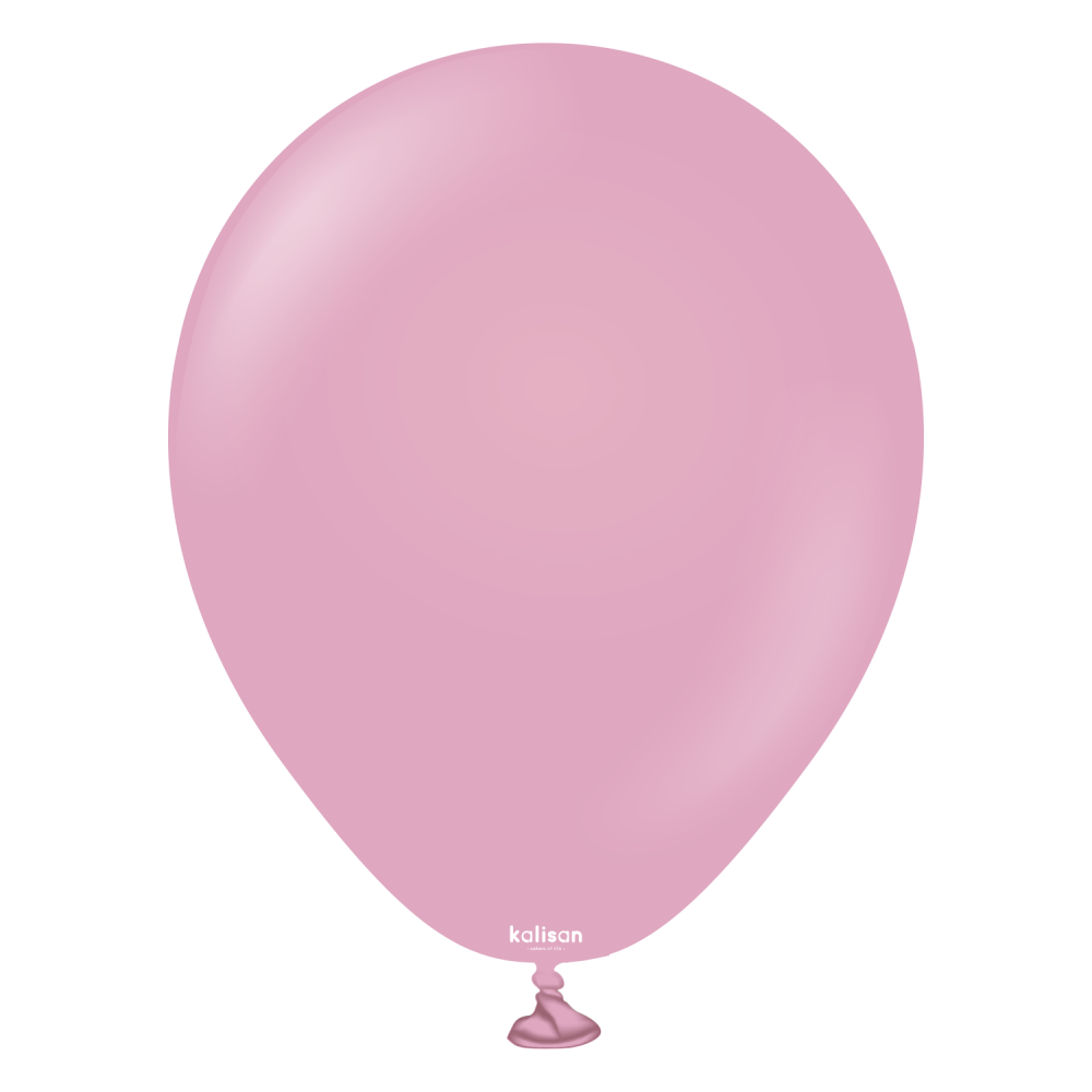 5" Retro Dusty Rose (100 Stück)