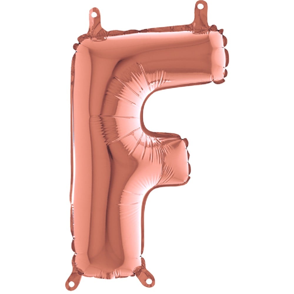 14" Folienbuchstabe "AF Rosé Gold