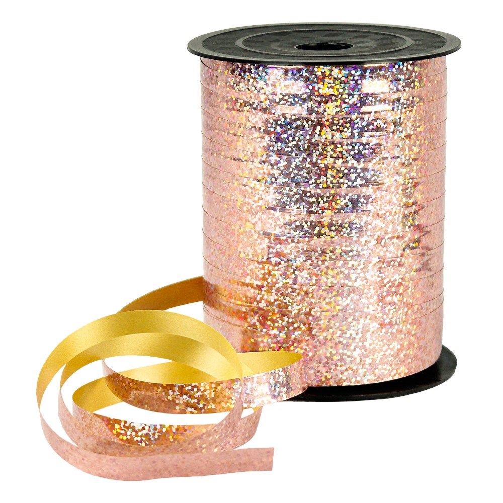 Polyband 10mm Holografie Rose Gold (250 m)