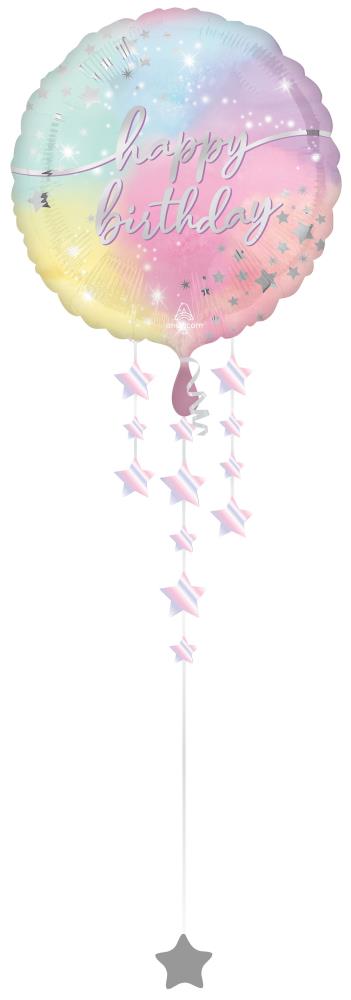 36" Drop-A-Line Lumnious Birthday