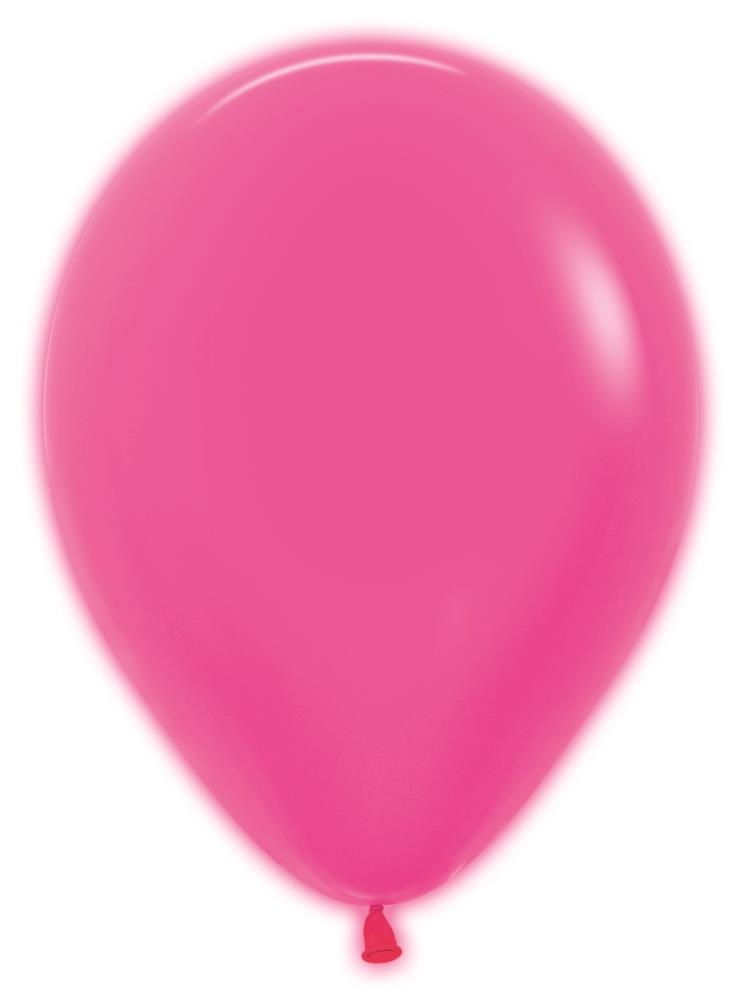 12" Neon Fuchsia (50 Stück)