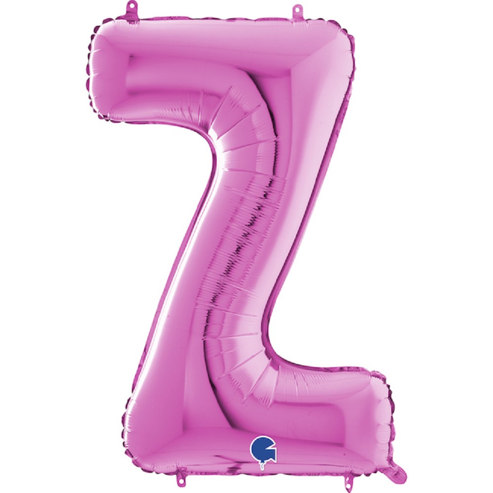 26" Folienbuchstabe "Z" Fuxia