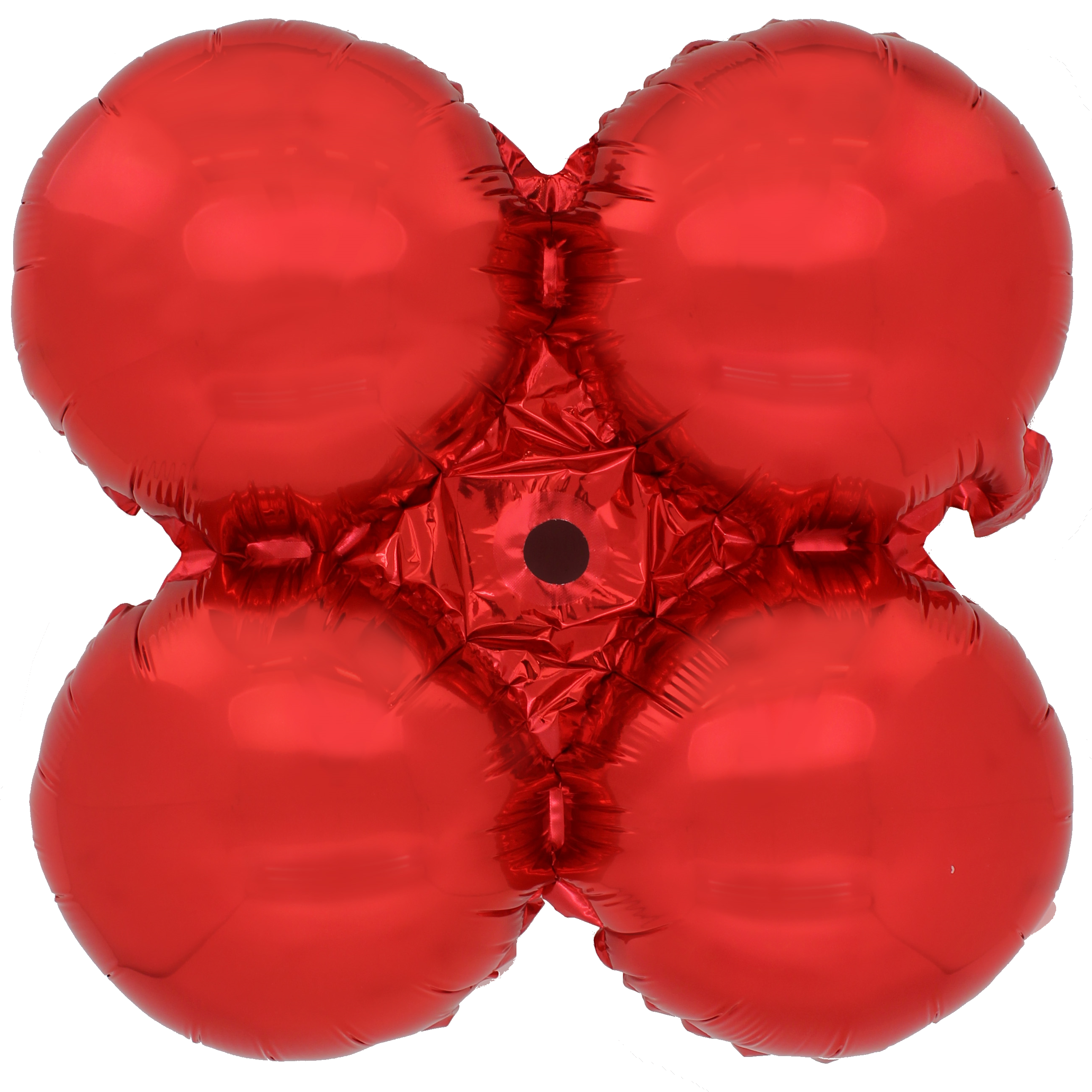 9" Cluster Rund rot