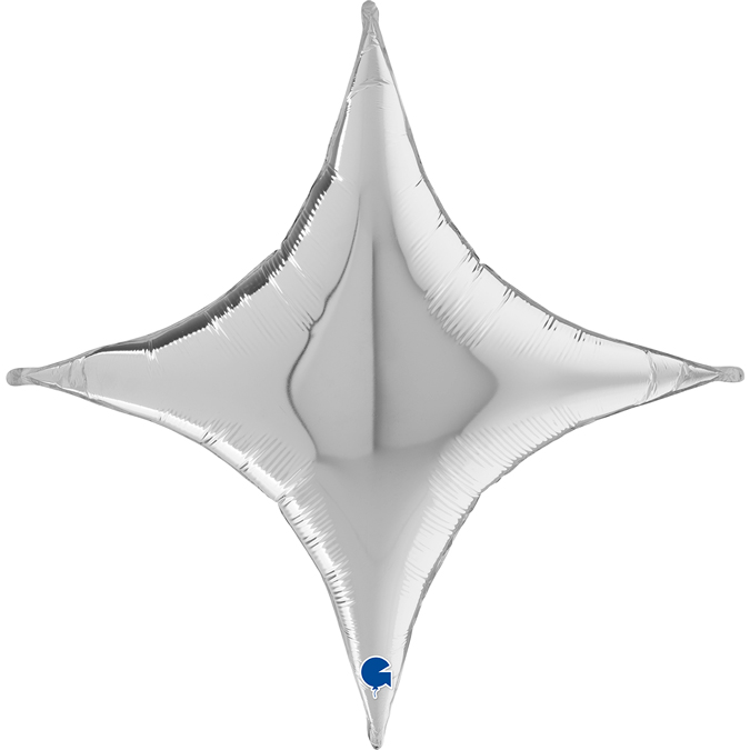 30" Deco-Concave Cross Silver (unverpackt)