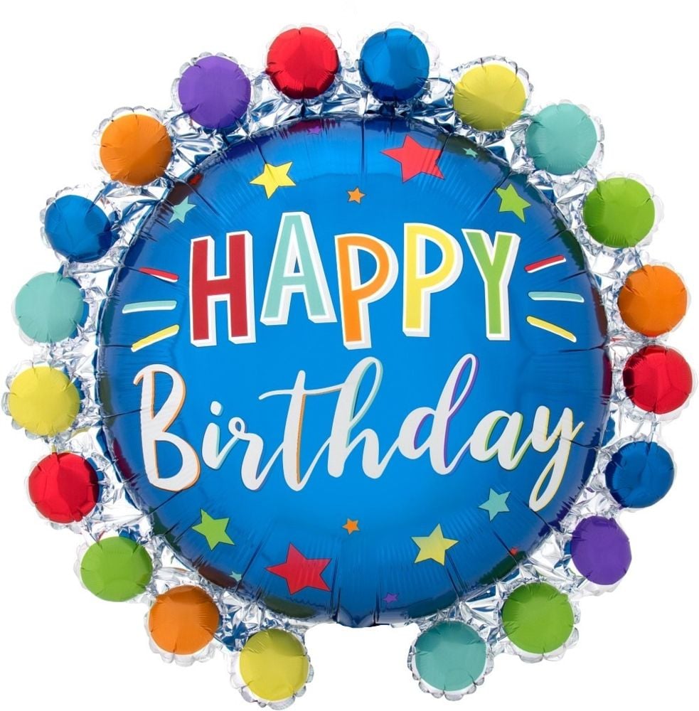 26" Dot Circle Birthday