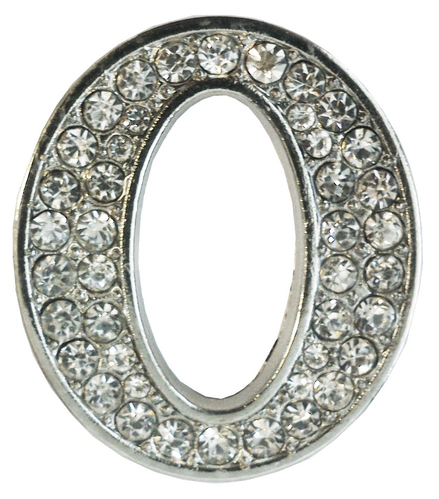 Strass-Buchstabe O (3,5cm)