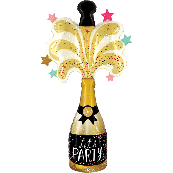 14" Party Champagne (ohne Ventil, zum Selbstverschweiße