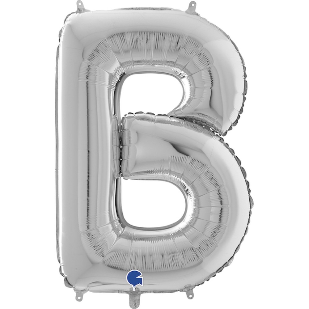 26" Folienbuchstabe "B" Silver