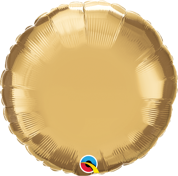 18" Rund Chrome Gold (unverpackt)