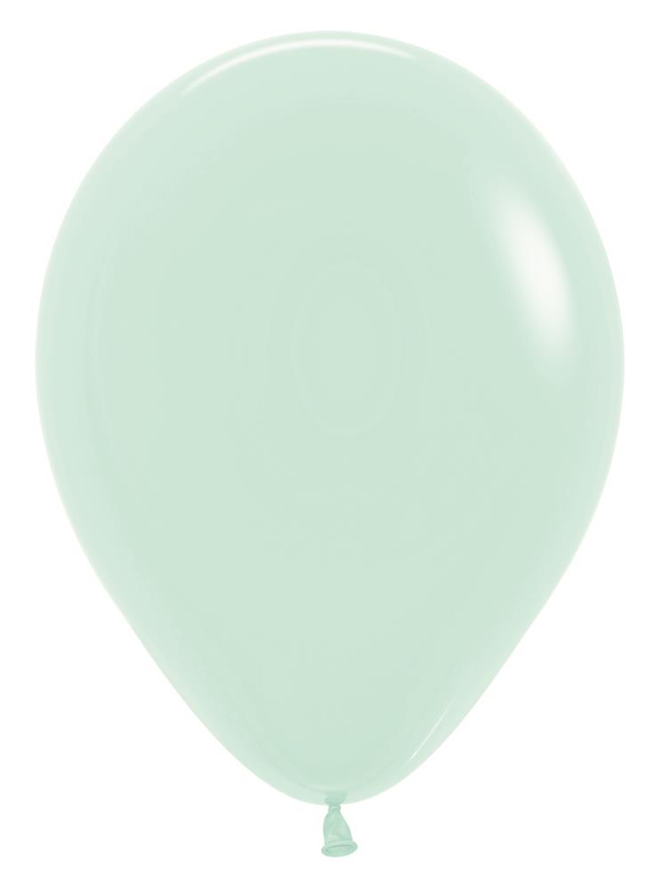 5" Pastel Matte Green (50 Stück)