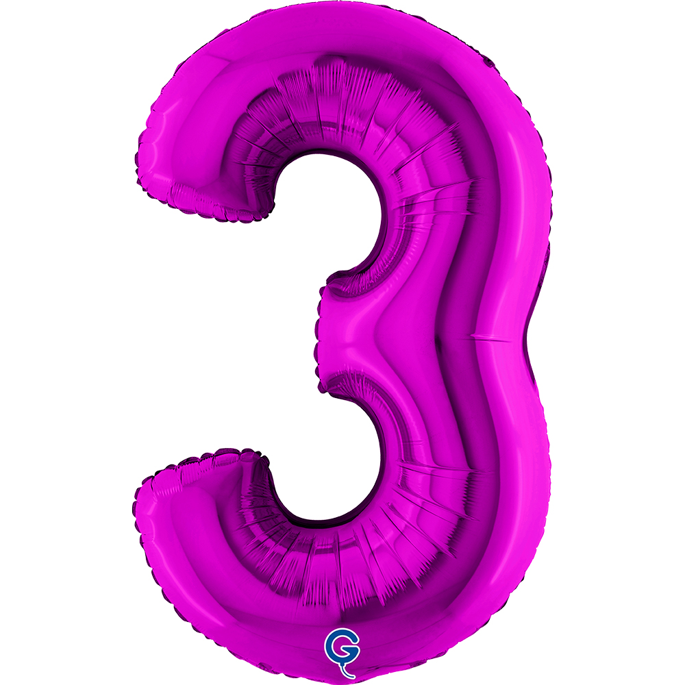 40" Folienzahl "3" Purple