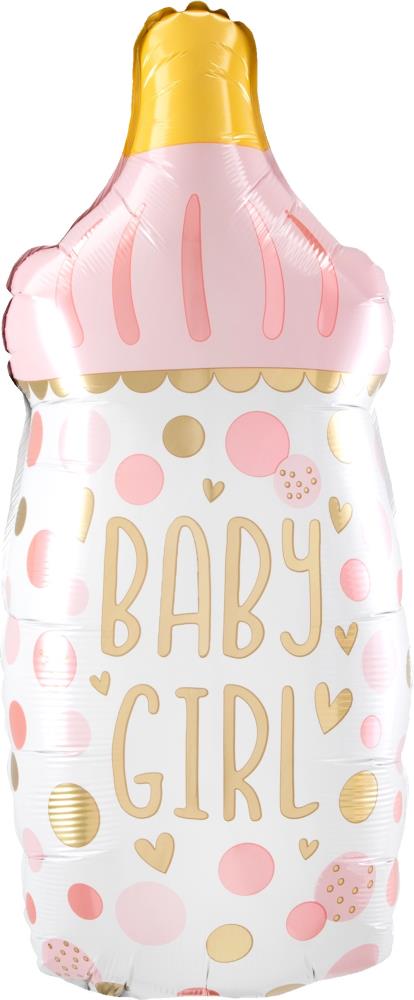 20" Baby Girl Bottle