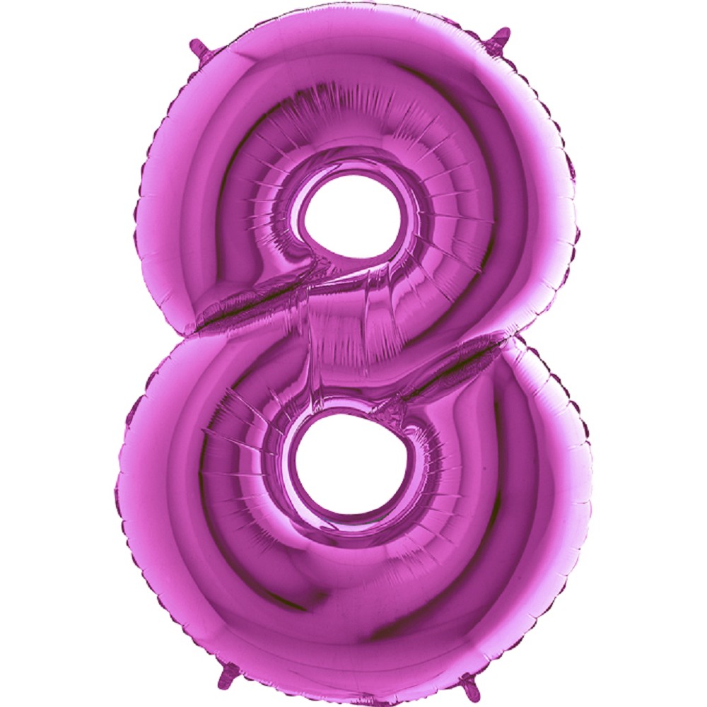 40" Folienzahl "8" Fuxia