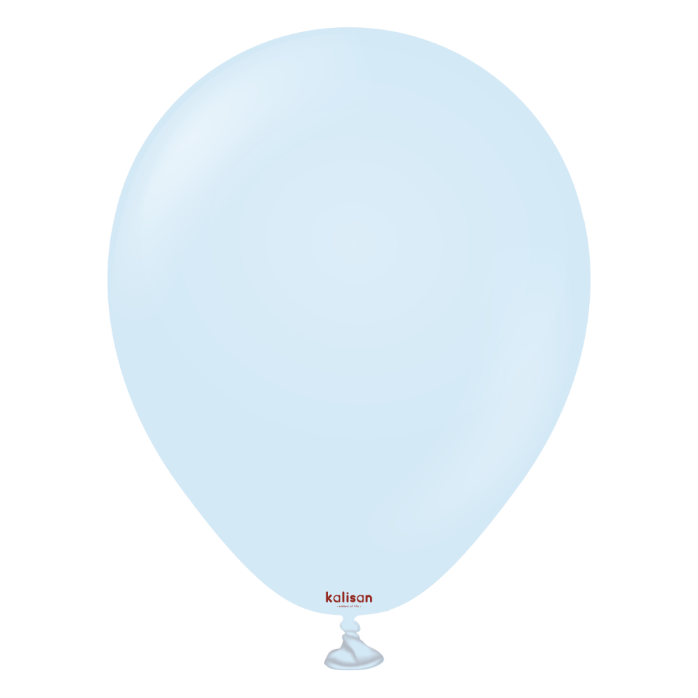 5" Macaron Baby Blue (100 Stück)