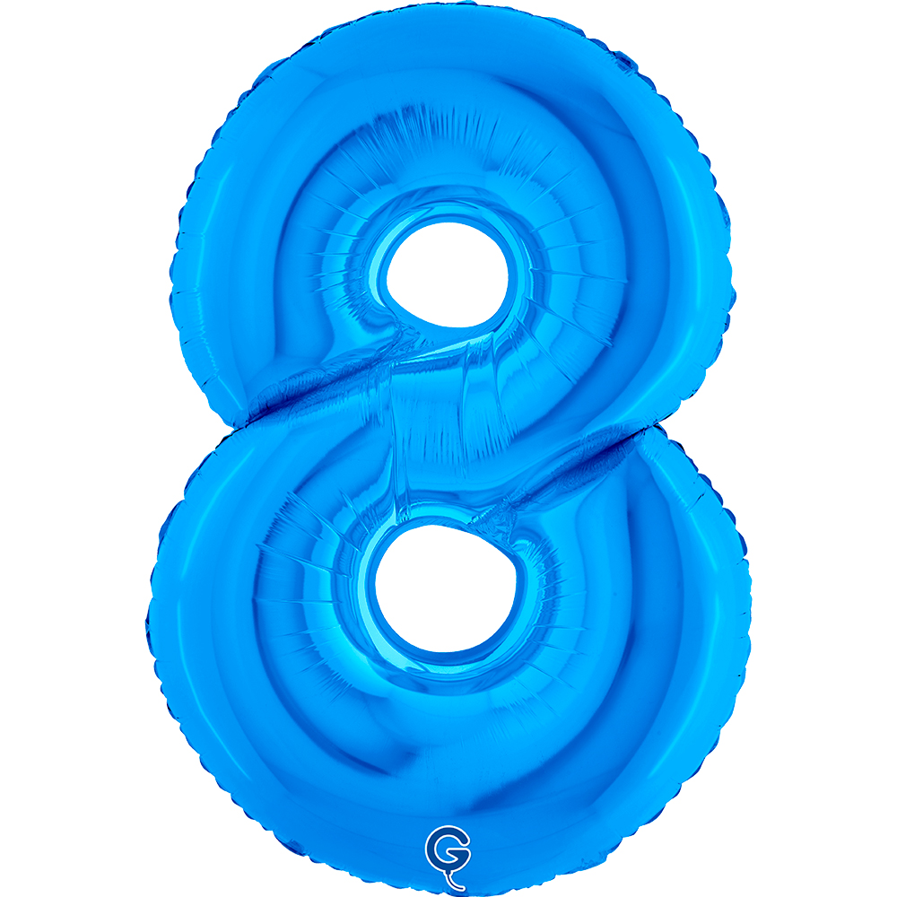 40" Folienzahl "8" Blue