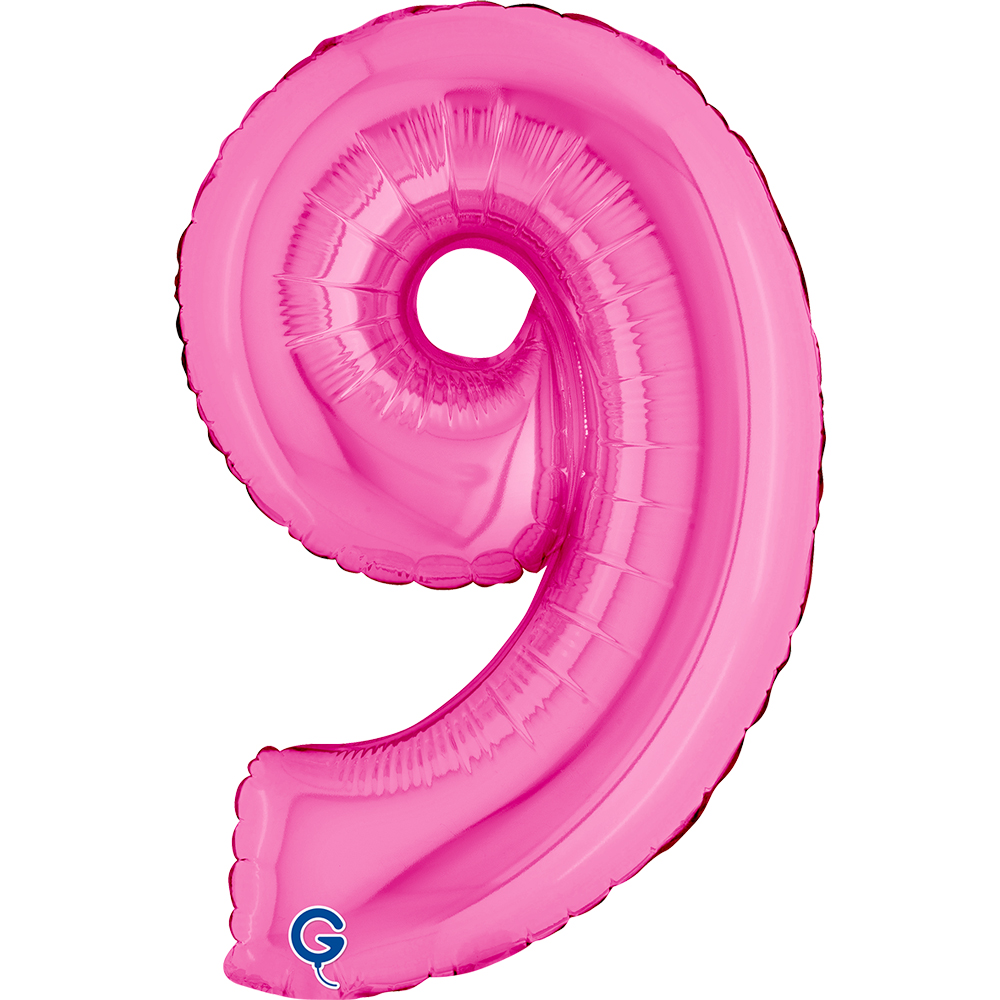 14" Folienzahl "9" Fuxia