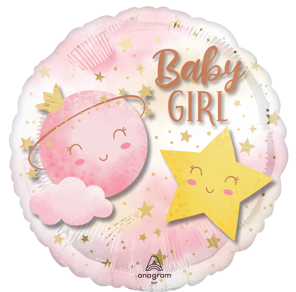 19" Panoramic Little Moon Girl