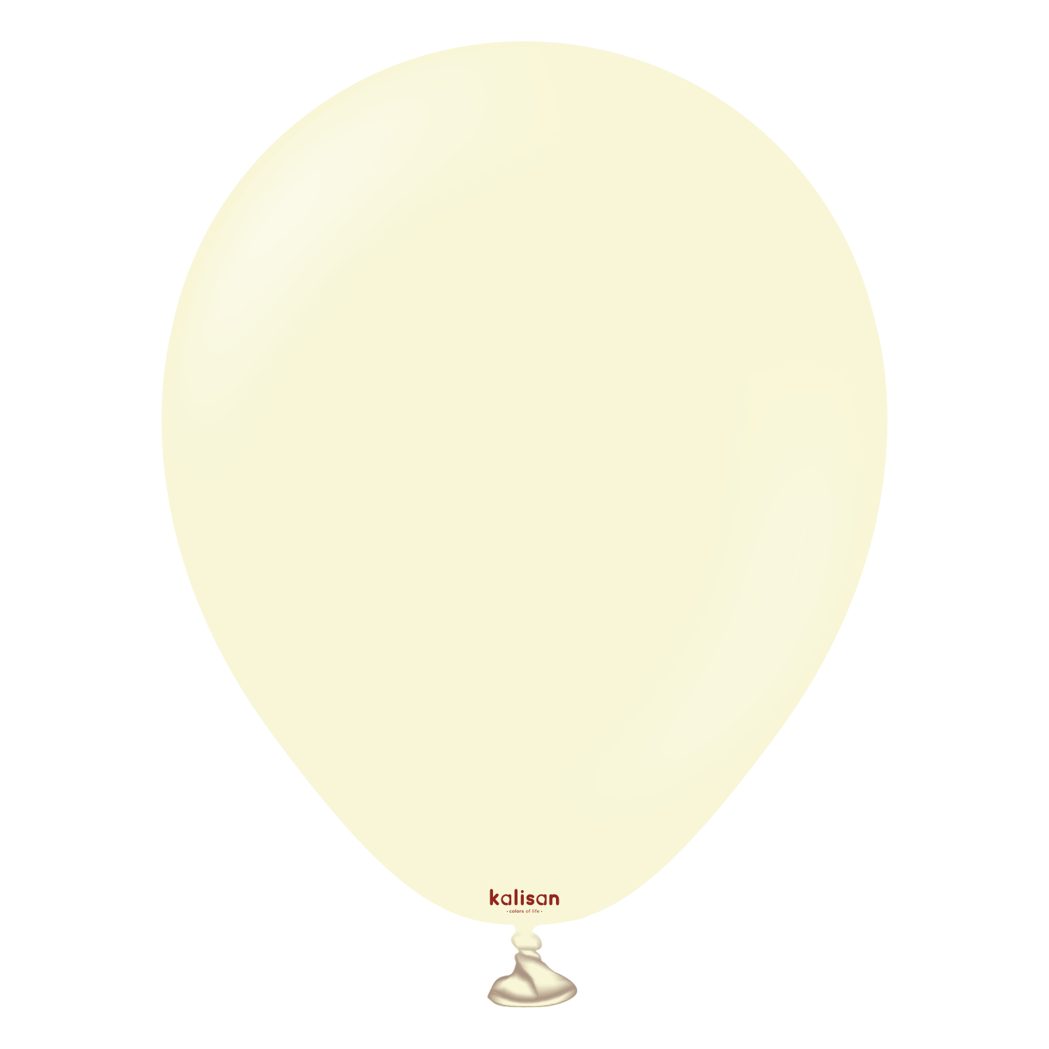 5" Macaron Pale Yellow (100 Stück)