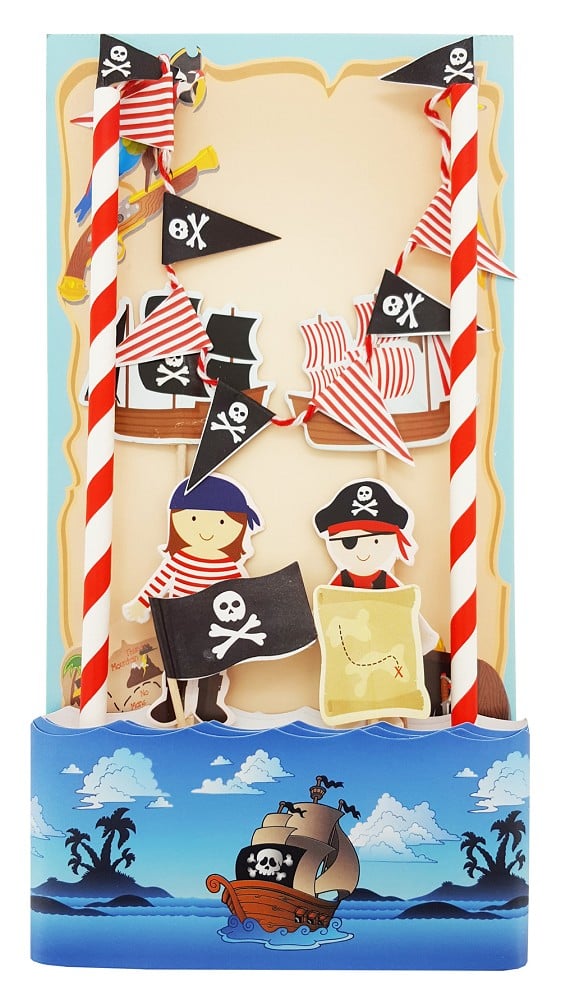 Tortendeko-Set Pirat