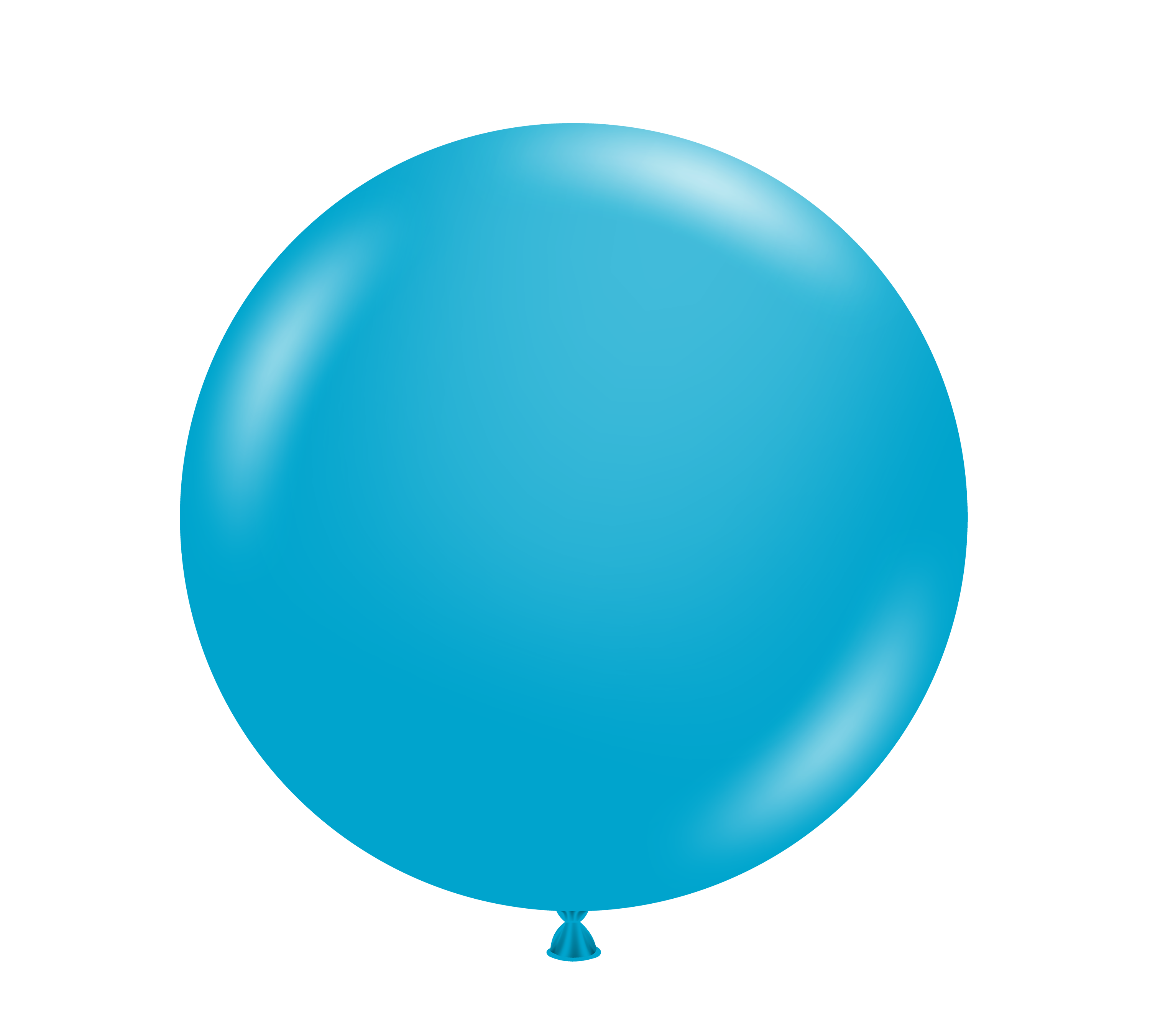 24" Turquoise (3 Stück)