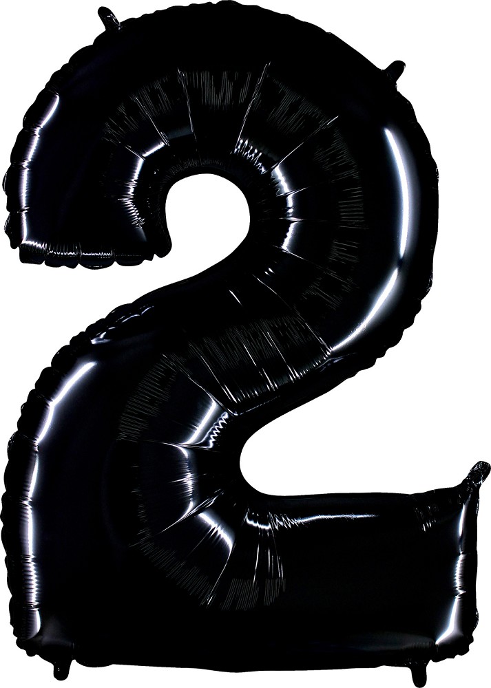 26" Folienzahl "2" Black